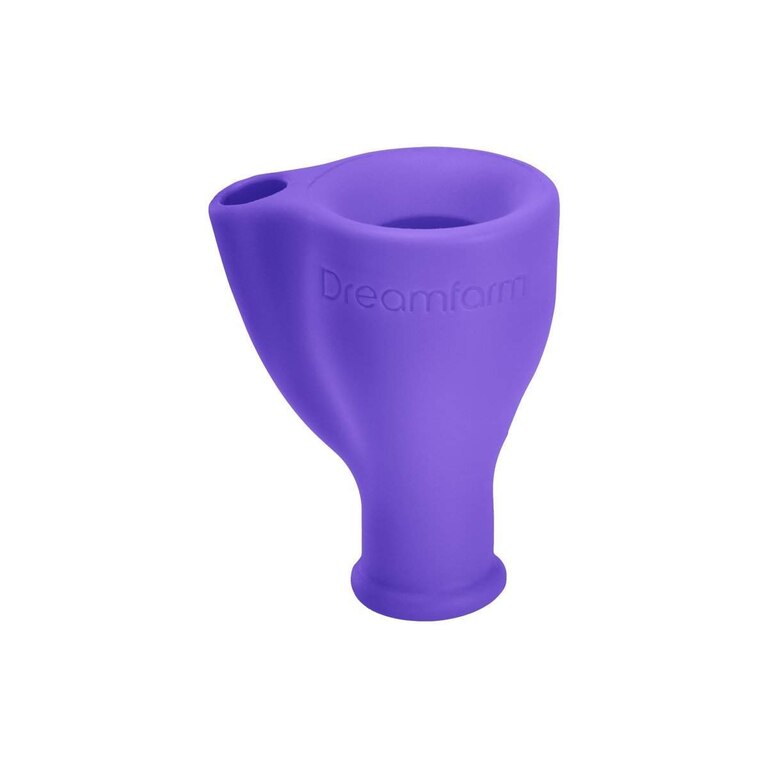 Dreamfarm Tapi Fits Onto Tap And Squeeze To Create A Drink Fountain Purple